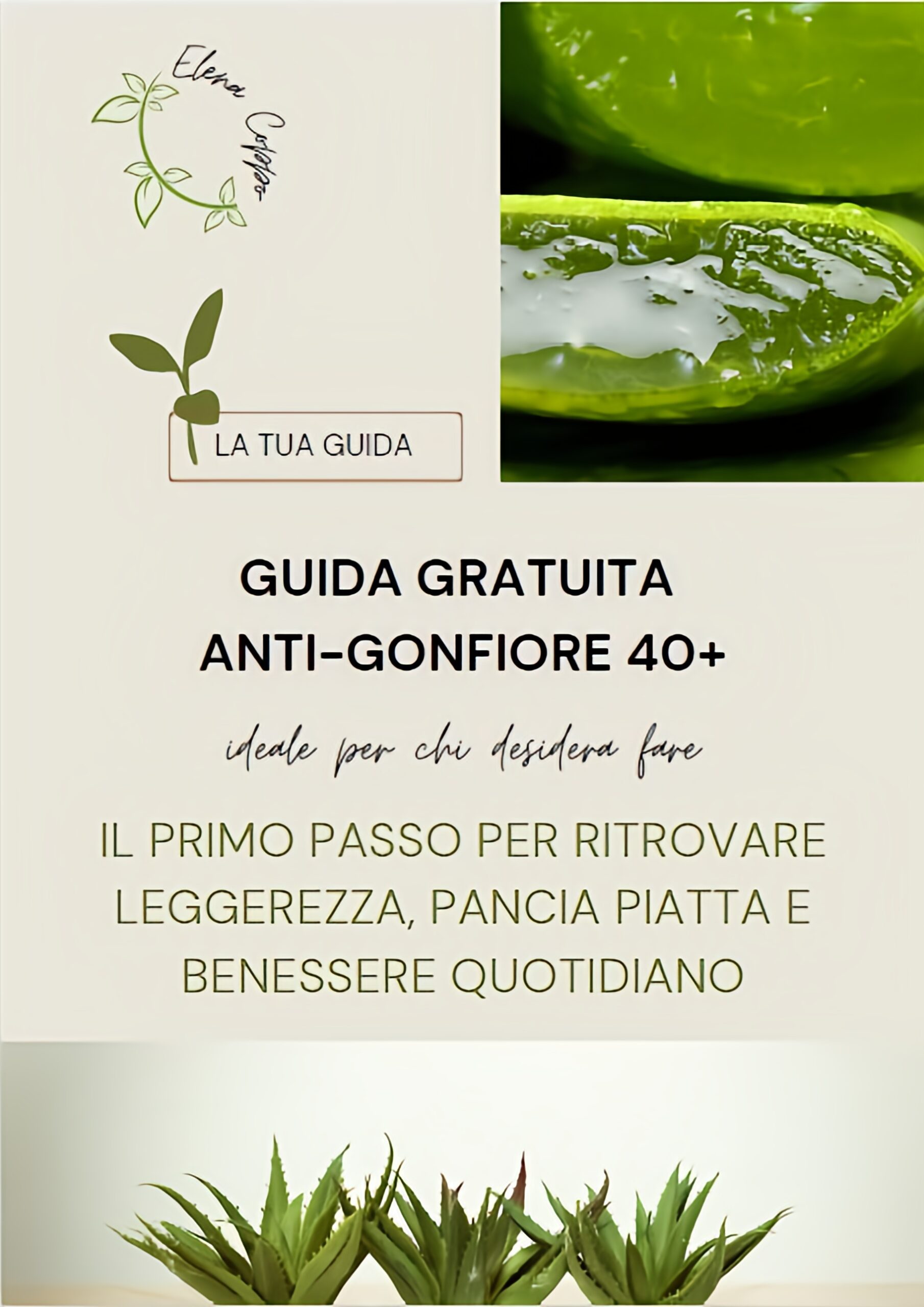 Guida gratuita gonfiore addominale donne 40+ PDF da scaricare