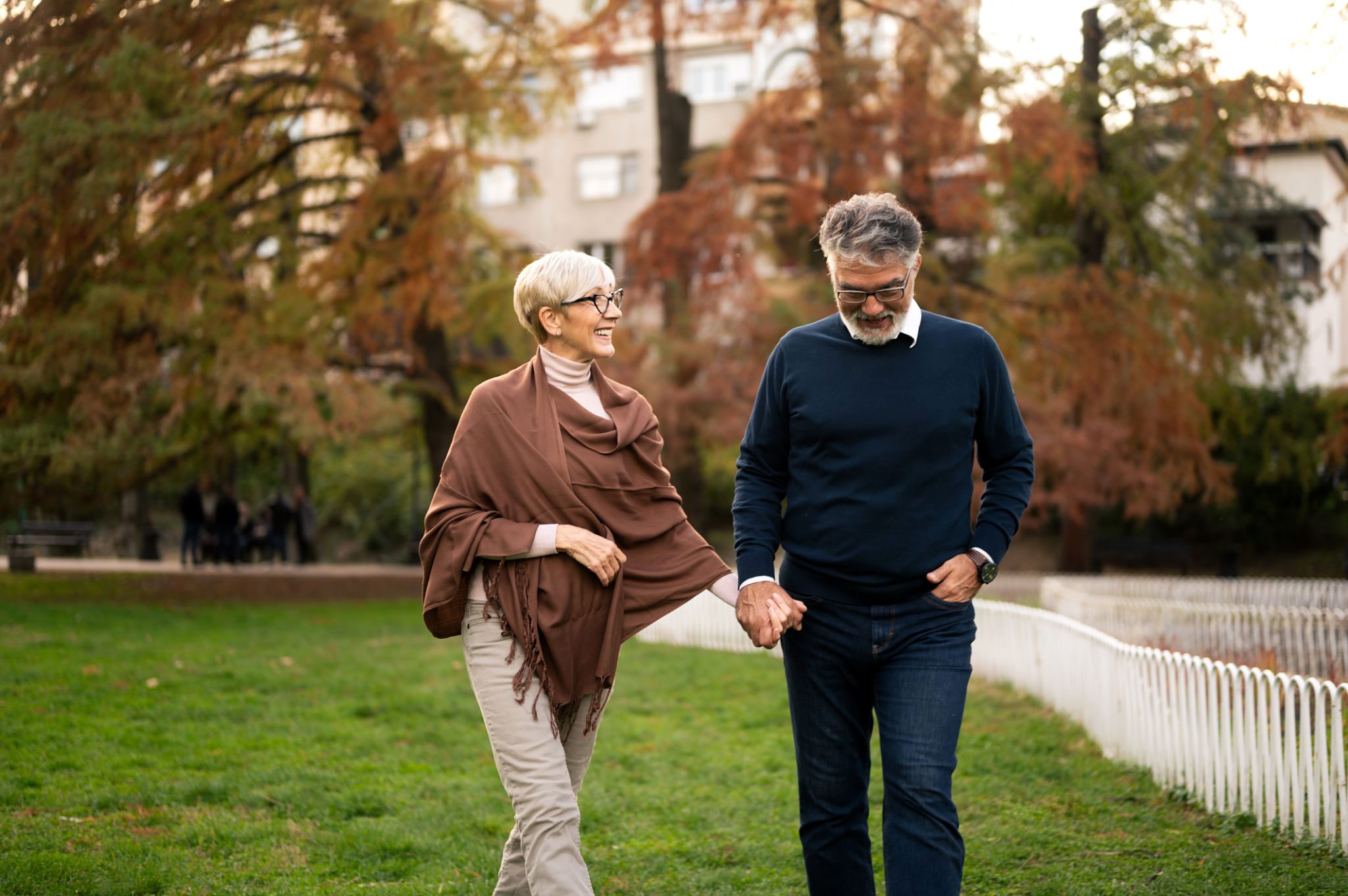 perimenopausa gonfiore addominale camminata