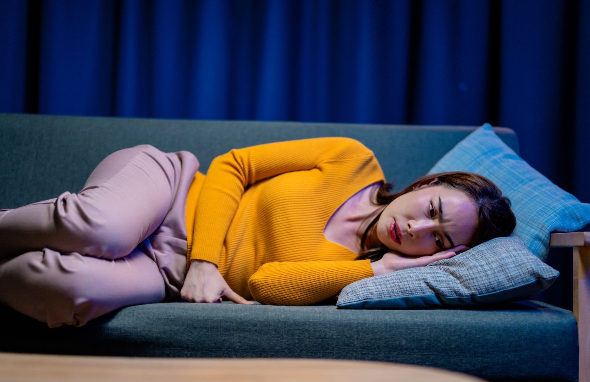 gonfiore serale dopo cena donna over 40