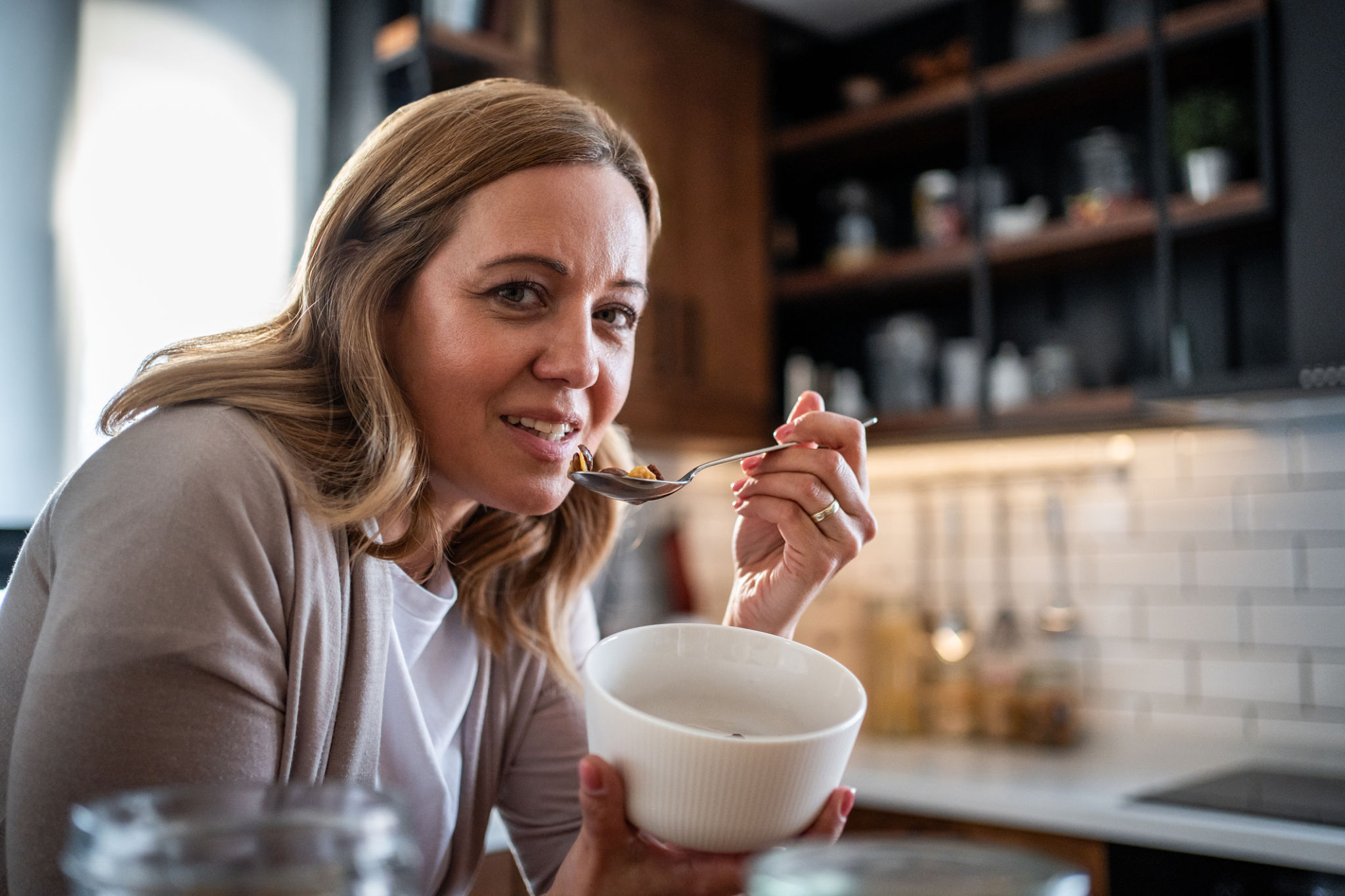 colazione proteica anti gonfiore donna 40 anni