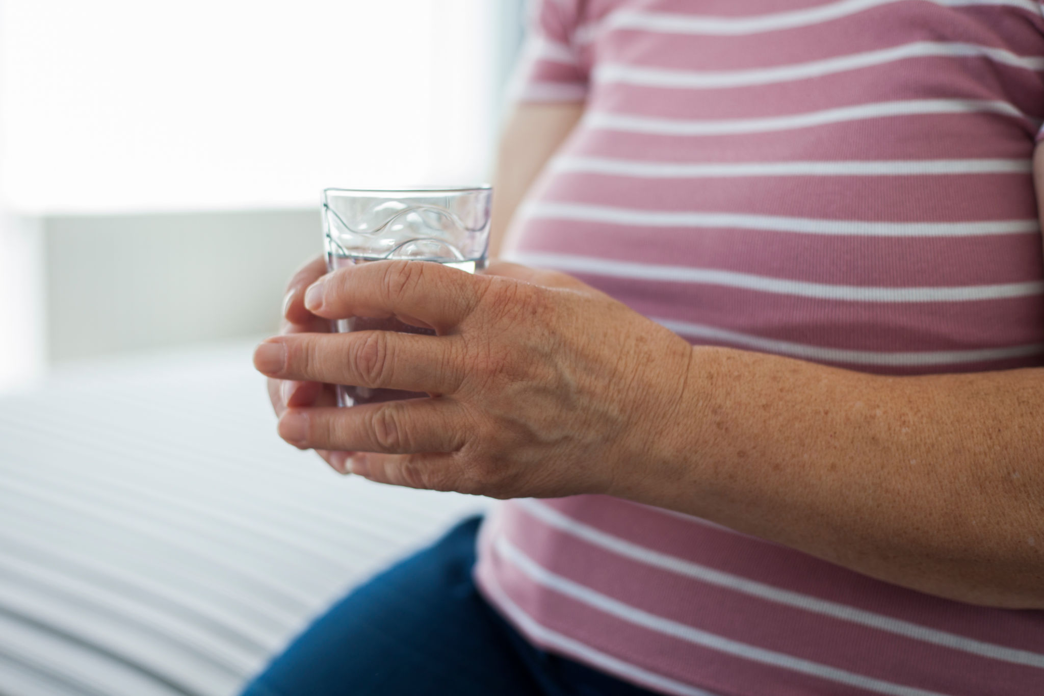 ritenzione addominale in menopausa