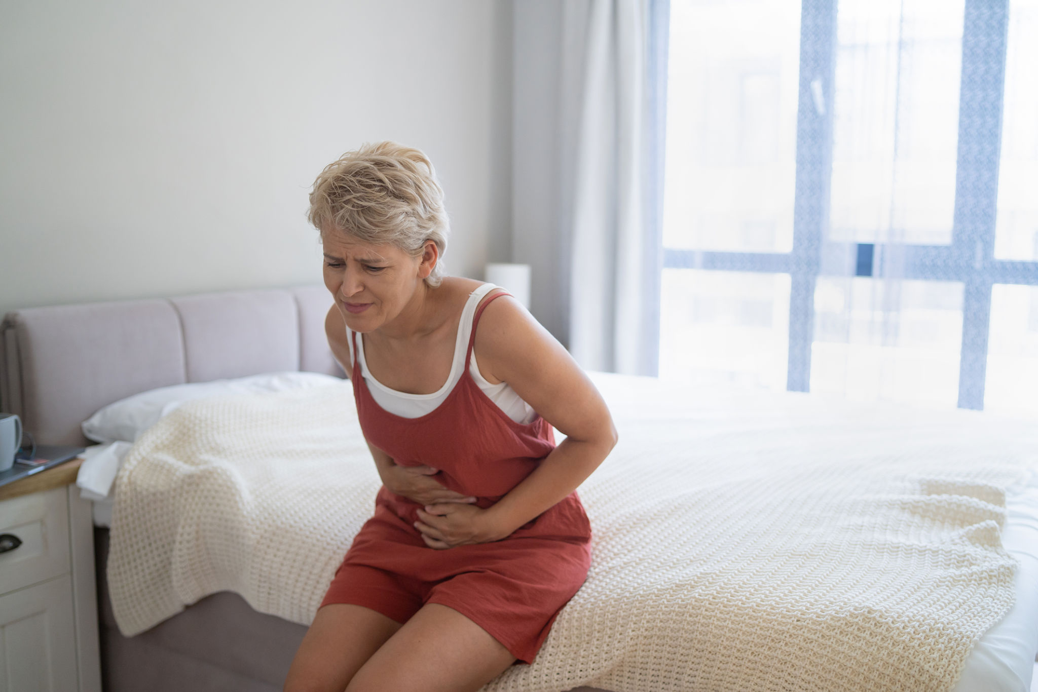 menopausa addome gonfio