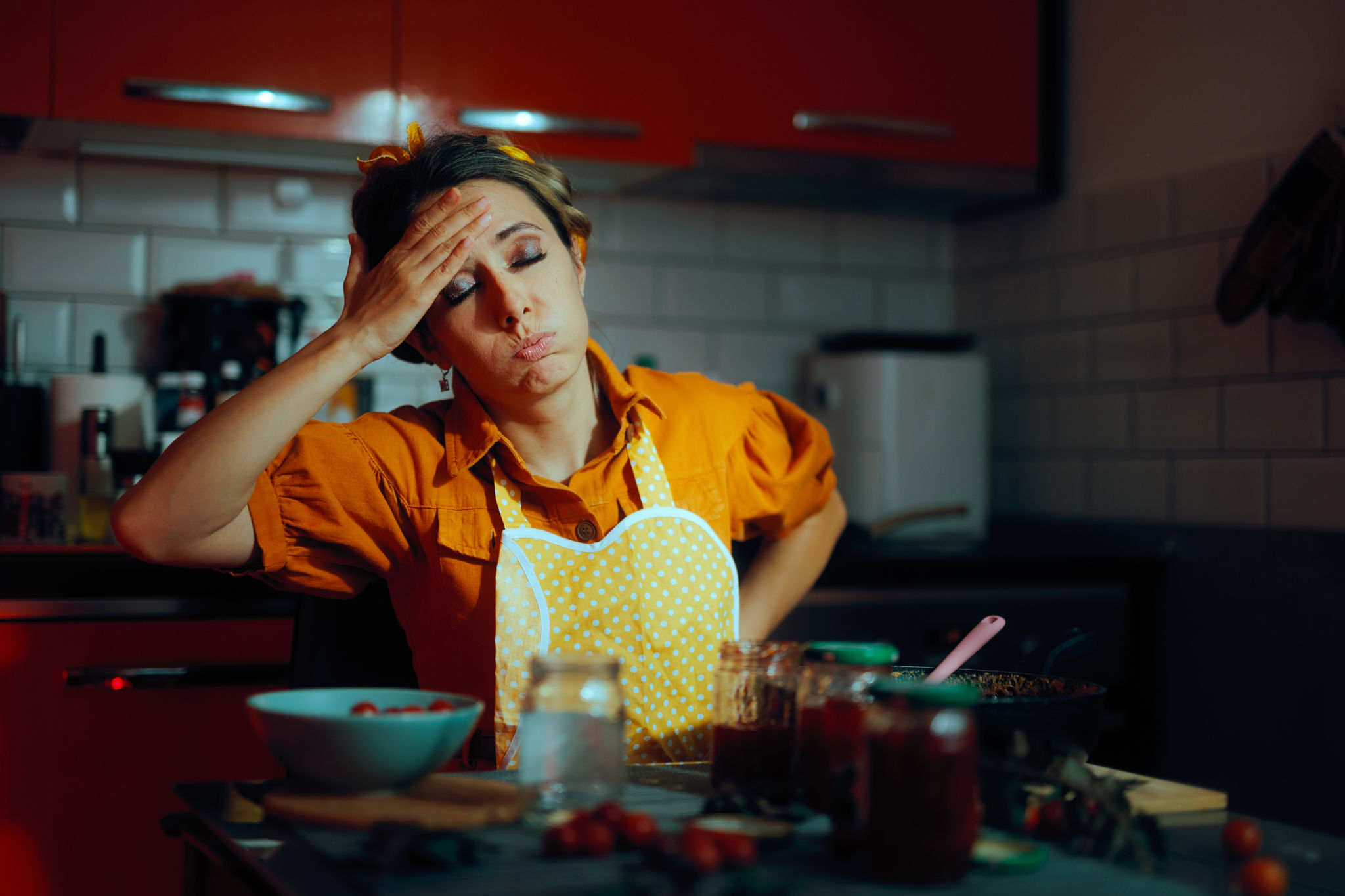 orari irregolari e pancia gonfia in menopausa